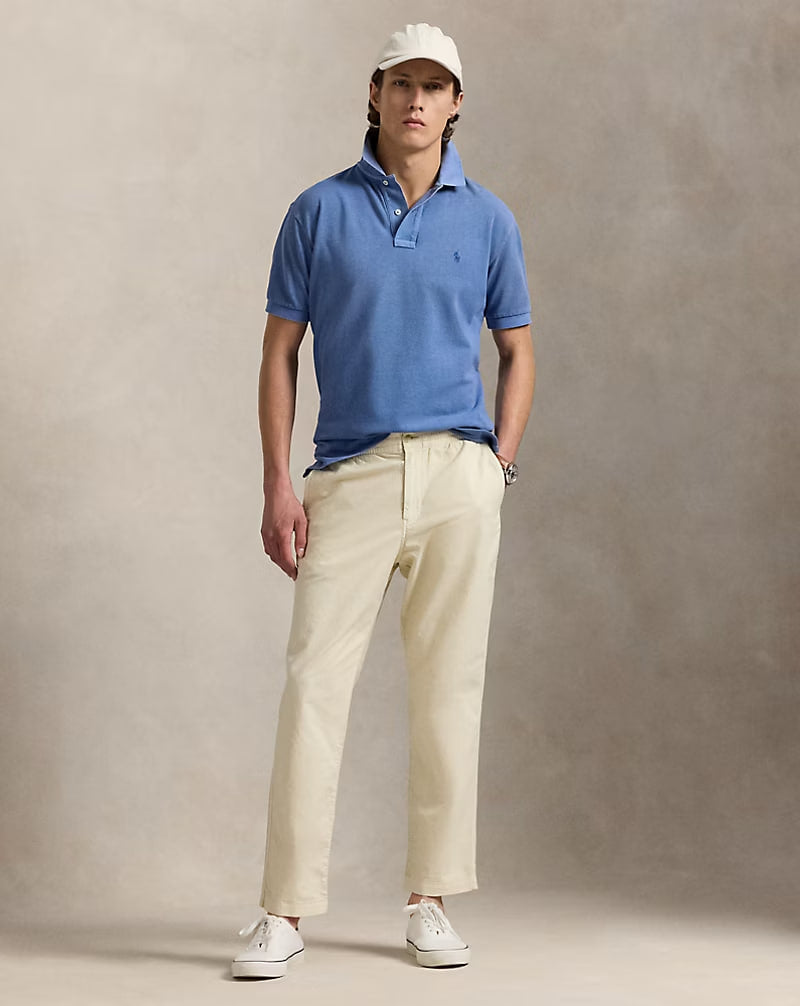 Polo Prepster Classic Mineral-Dyed Pant - - cream