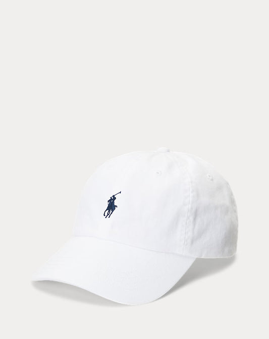 The Iconic Cotton Chino Ball Cap - - White One size