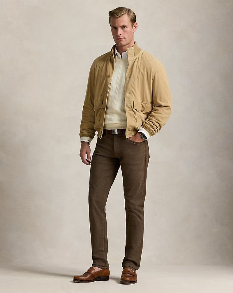 Sullivan Slim Stretch Jean - - Brown