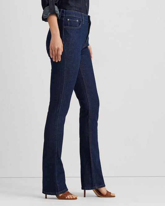 High-Rise Boot Jean - -