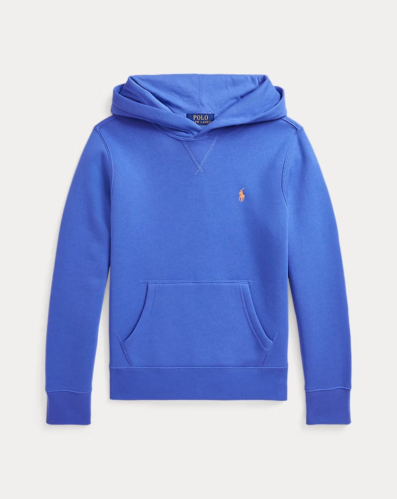 Fleece Hoodie 8-20 - - Blue