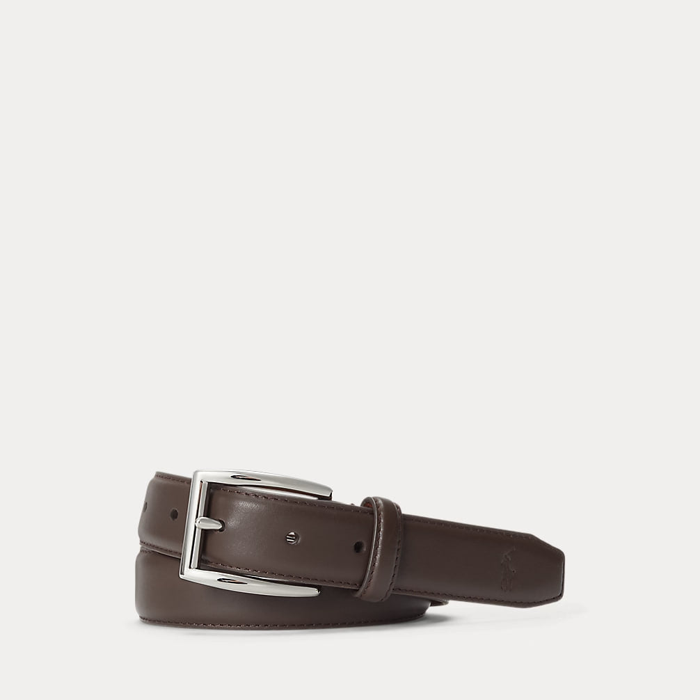 Leather Belt-Boys 8-20 - - Brown