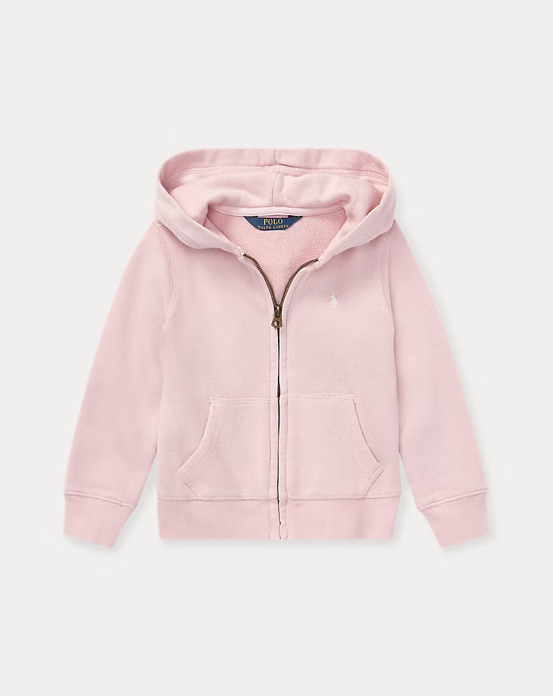 Fleece Full-Zip Hoodie 2-6 - - Pink