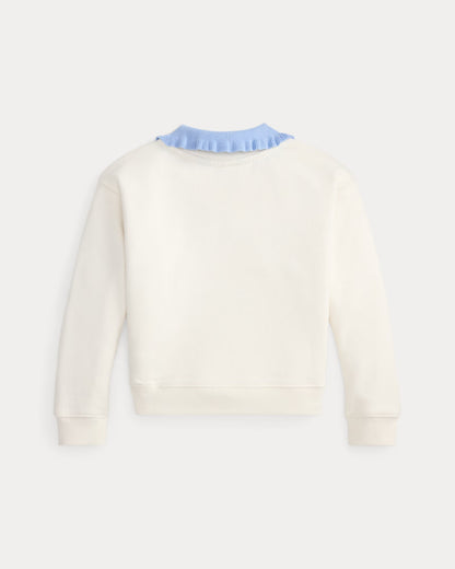Collared Terry Sweatshirt 2-6 - -