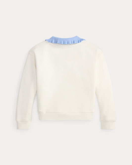 Collared Terry Sweatshirt 2-6 - -