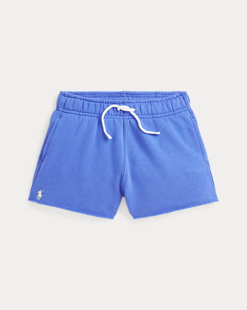 Raw-Hem Terry Short 2-6 - - Blue