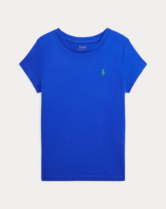 Cotton Jersey Tee 2-6 - - Blue
