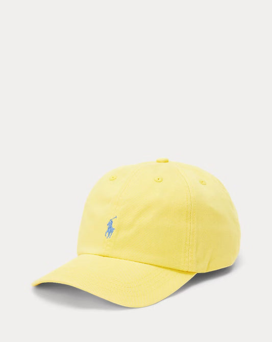 The Iconic Cotton Chino Ball Cap girls - - Yellow One size