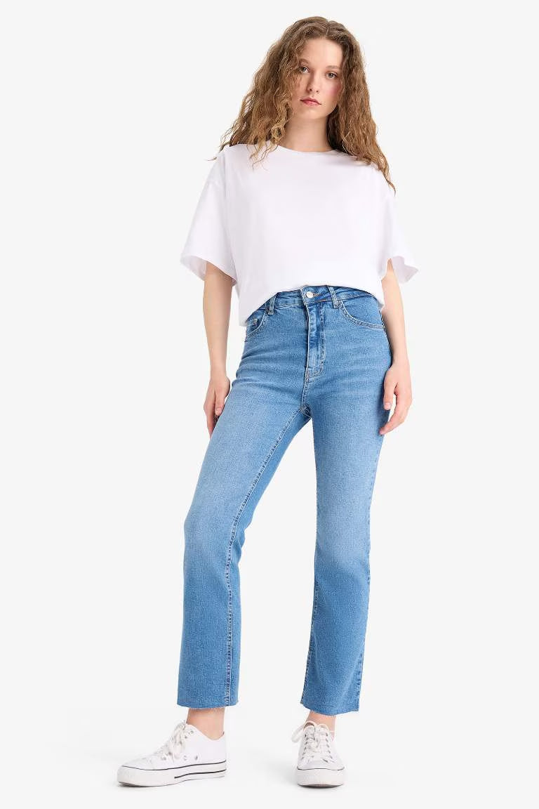 Denim Trousers - - Blue