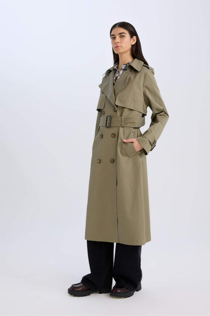 Regular Fit Trenchcoat - -