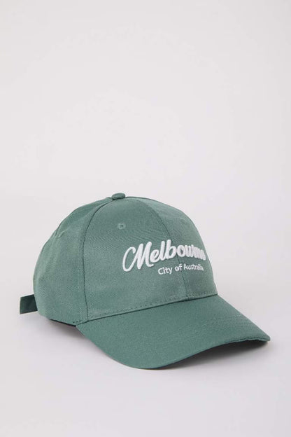 Woman Label Printed Woven Baseball Basketball Cap - -