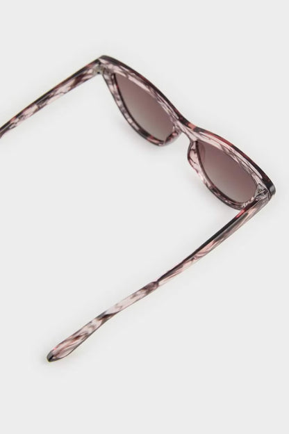 Woman Round Sunglasses - -