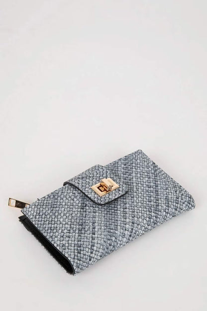 Woman Faux Leather Wallets - -