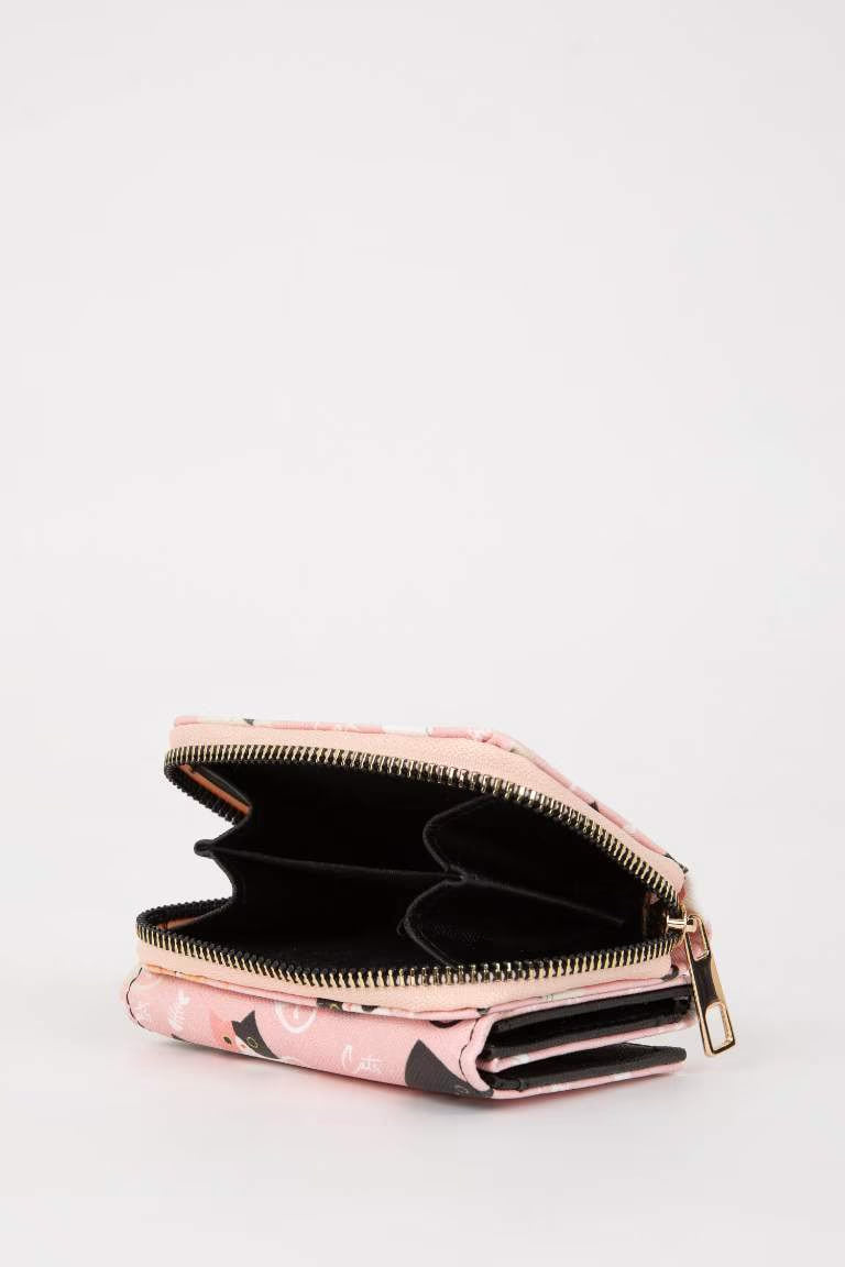 Woman Faux Leather Wallets - -