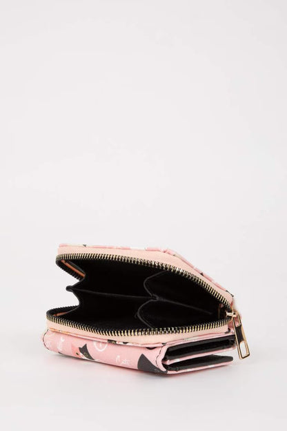 Woman Faux Leather Wallets - -