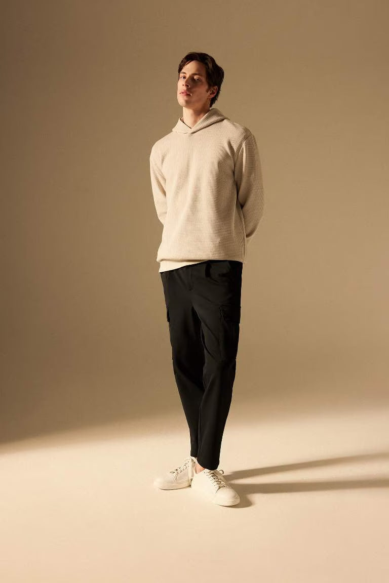 Oversize Fit Long Sleeve Sweatshirt - -