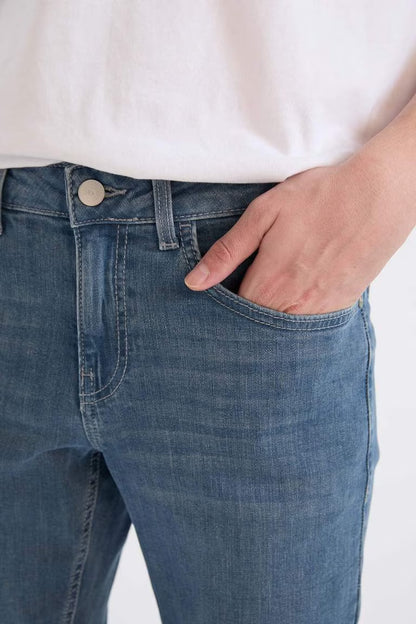 Carlo Skinny Fit Extra Slim Fit Regular Waist Jeans - -