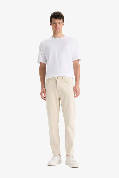 Cotton 90's Slim Fit High Waist Jeans - -