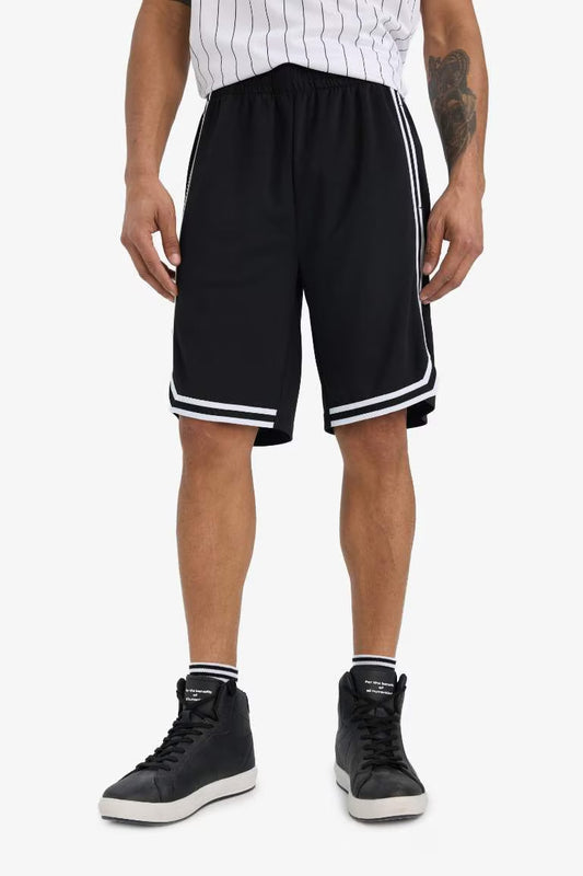DeFactoFit Fast Drying Standard Fit Sports Heavy Fabric Shorts - - Black