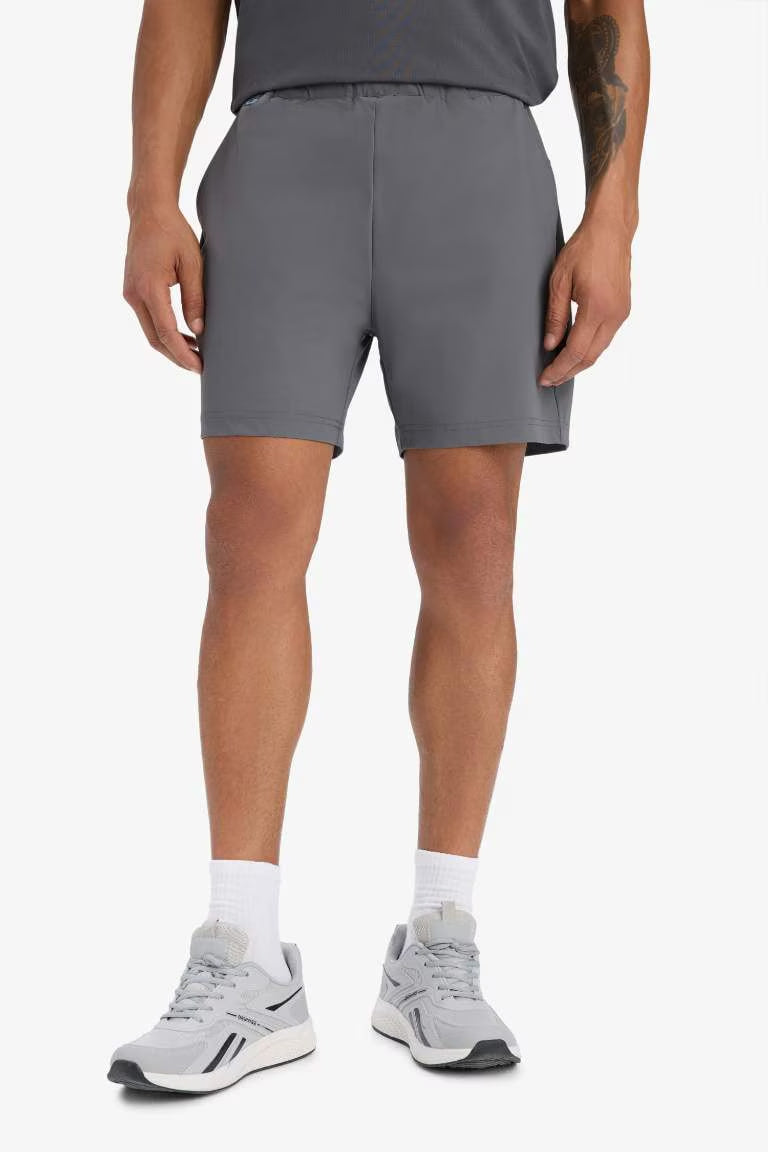 DeFactoFit Standard Fit Sports Shorts - -