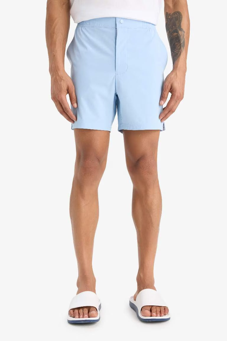 Short Swim Shorts - - sky