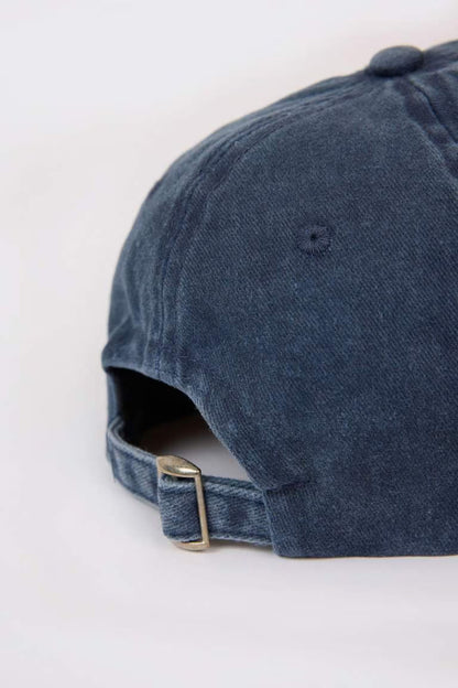 Boy Cotton Denim Cap - -