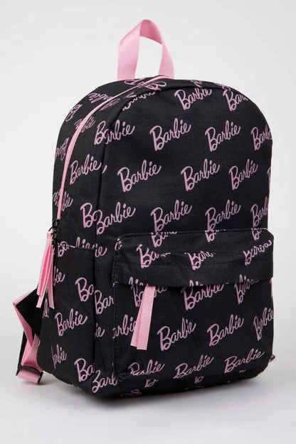 Barbie Licensed Backpack - - BLACK