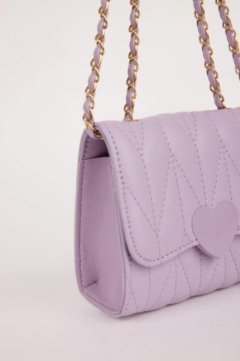 Girl Crossbody Bag - - lavender