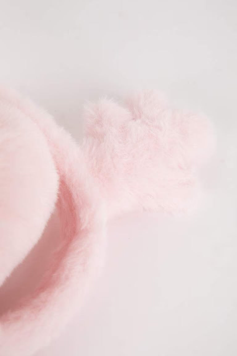 Girl Plush Headphones - -