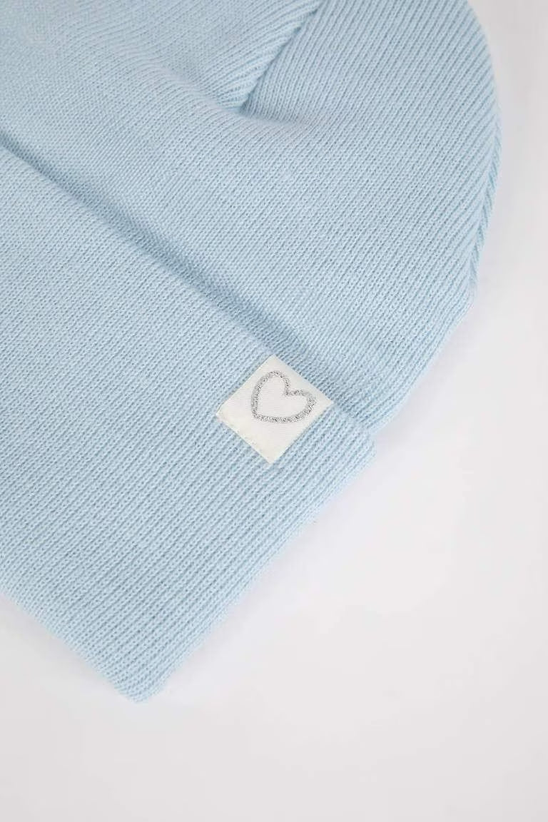 Girl Knitted Beanie - -