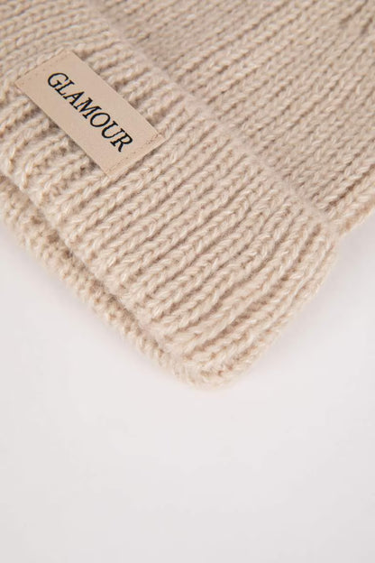 Girl Woven Labeled Beret - -