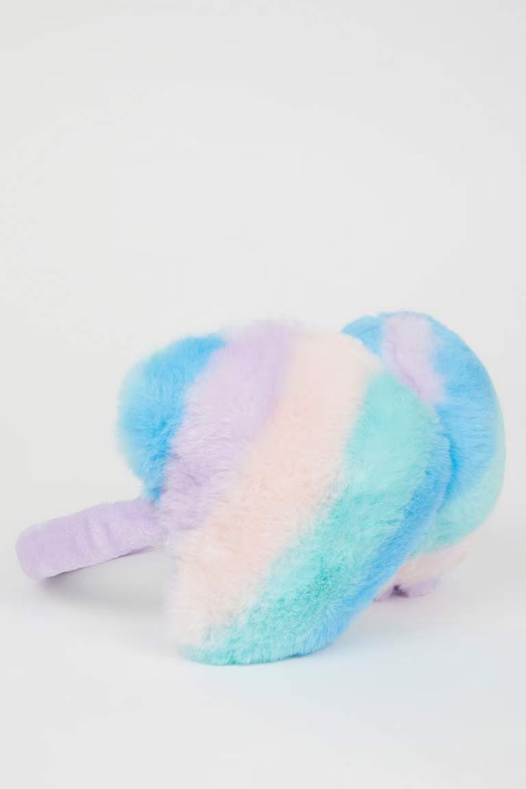 Girl Plush Headphones - -