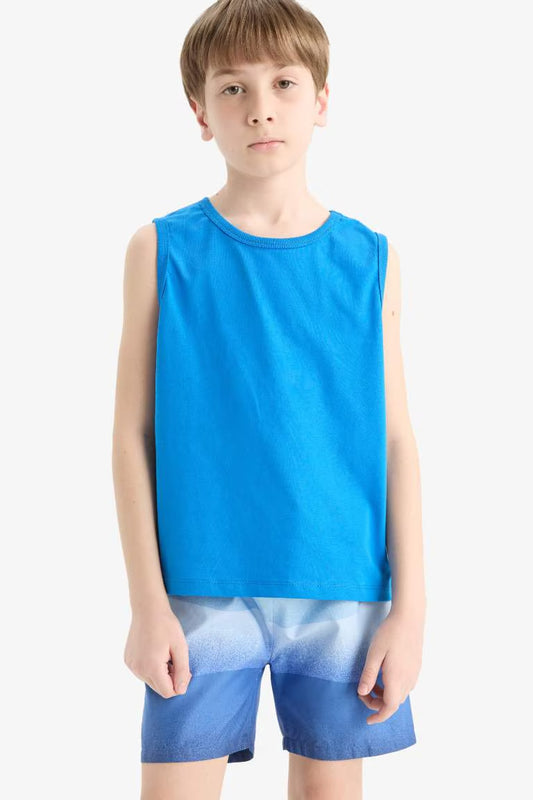Boy Regular Fit Swim Shorts - -