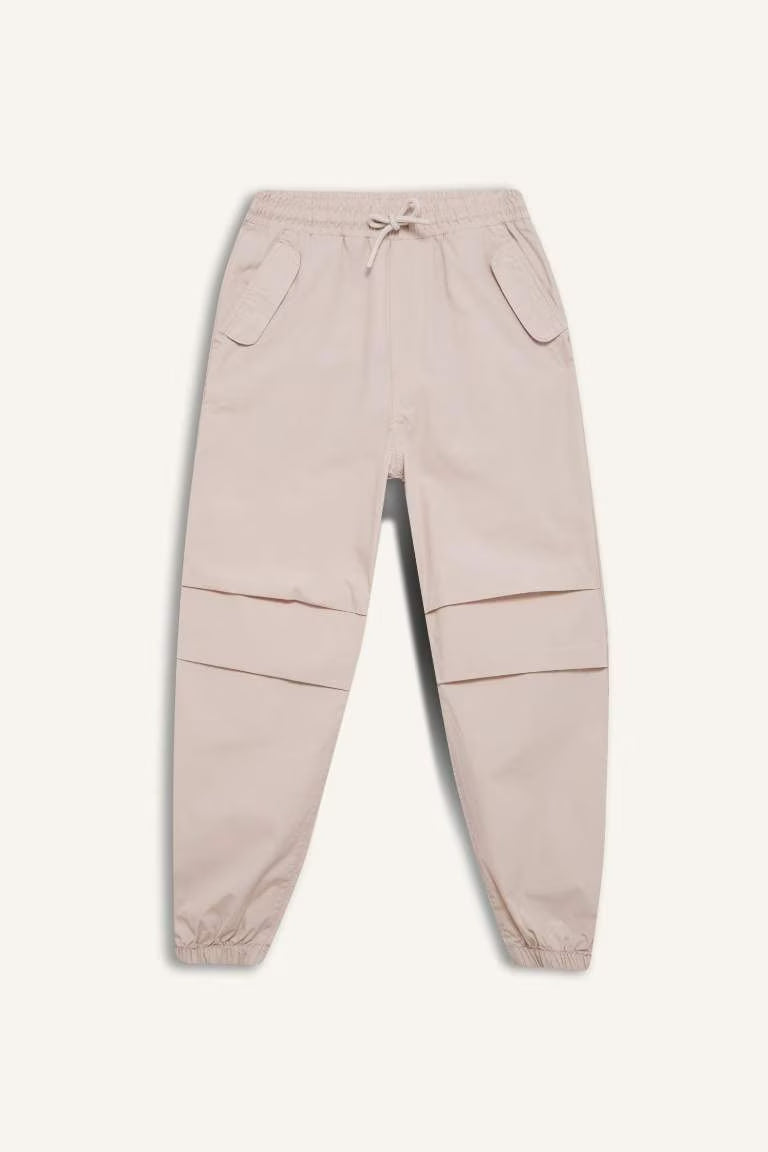 Boy Standard Leg Parachute Jogger Pants - -