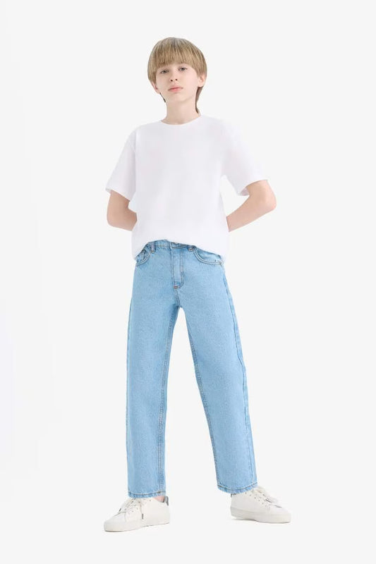 Boy Straight Fit Straight Leg Jeans - -