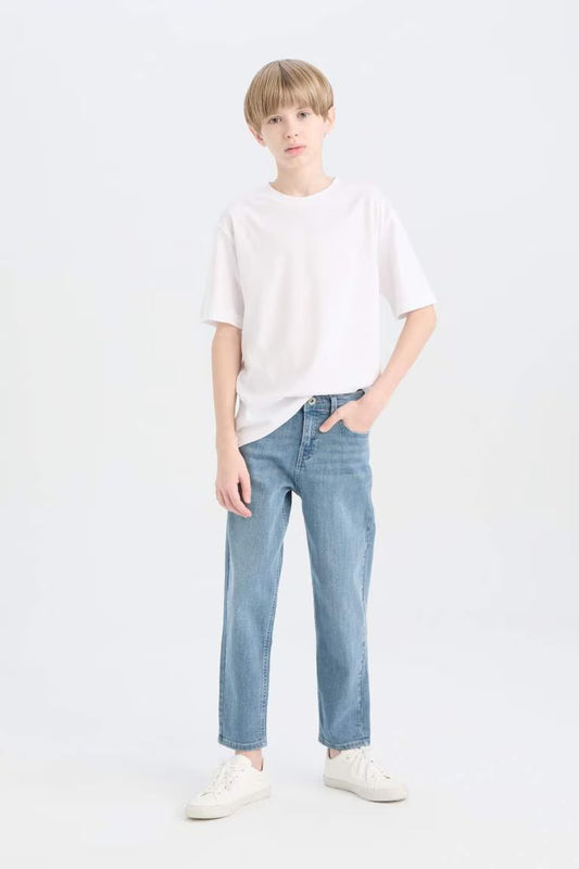 Boy Straight Fit Straight Leg Jeans - -
