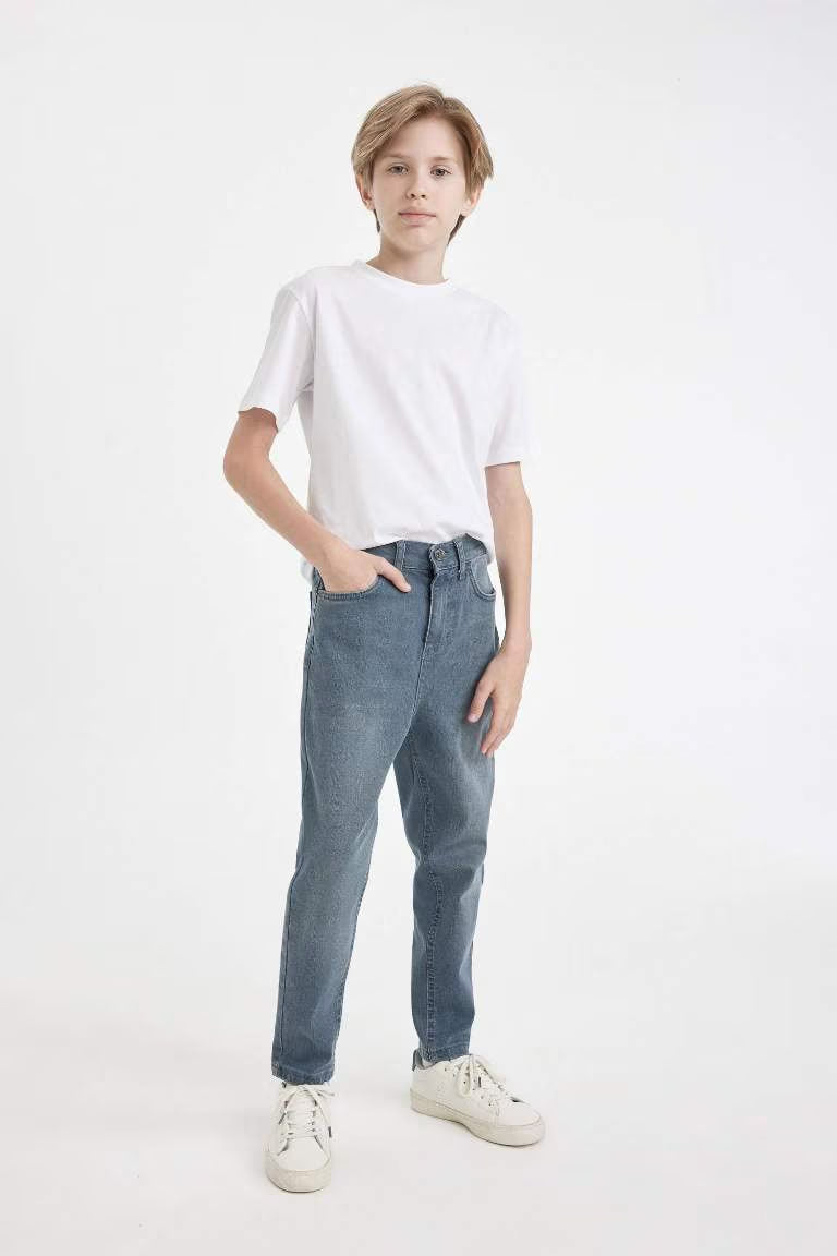 Boy Balloon Fit Jeans - -