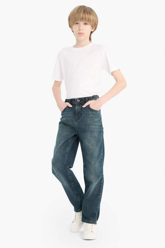 Baby Boy Straight Fit Straight Leg Jeans - -