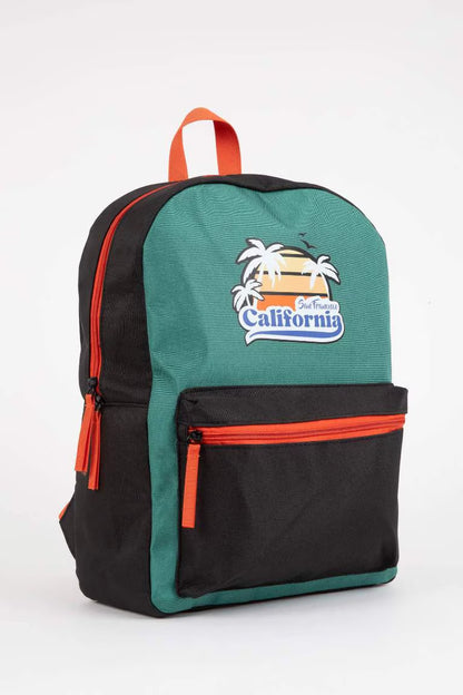 Boy Oxford Backpack - - Green