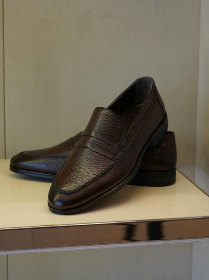 Leather footwear - - Brown