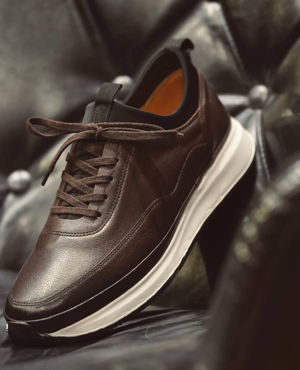 Leather footwear - -