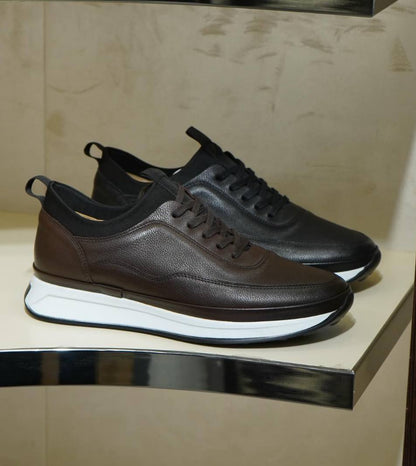 Leather footwear - -