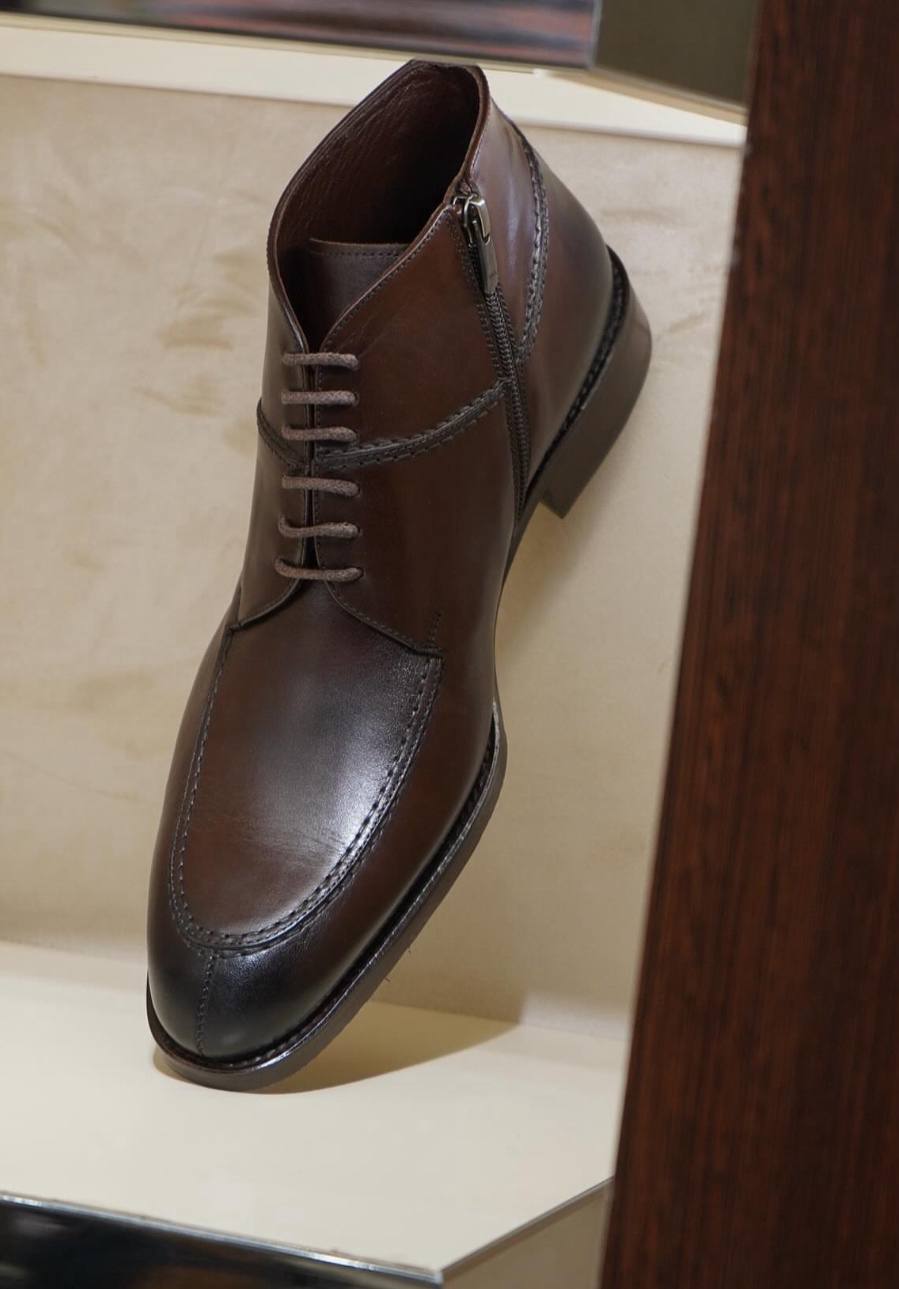 Leather footwear - - Brown