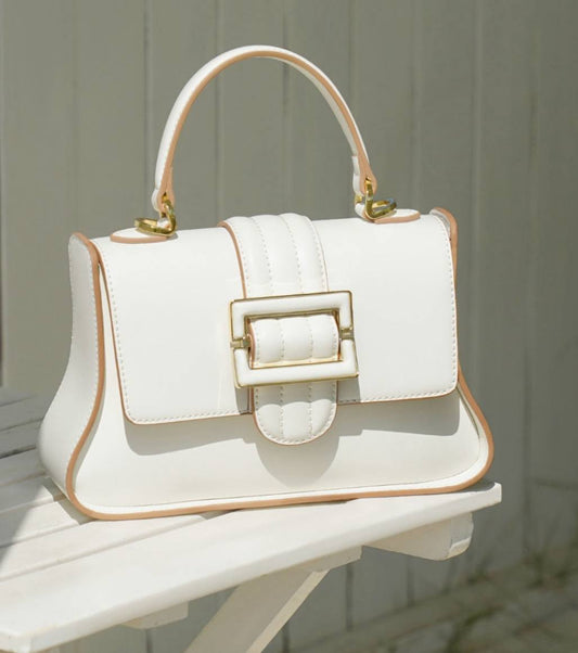 Women bag - - Ecru