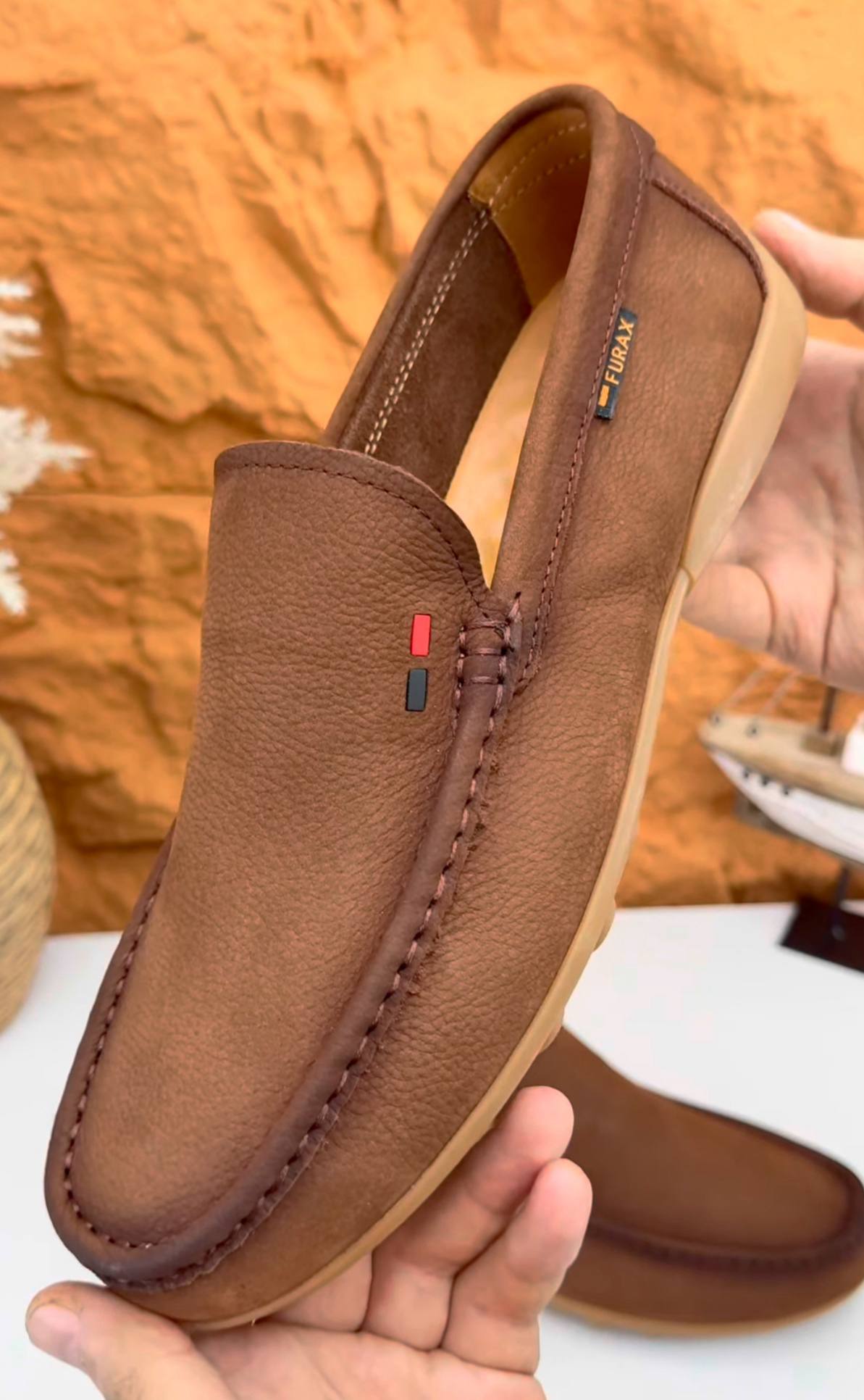 MEN FOOTWEAR - - Honey Brown