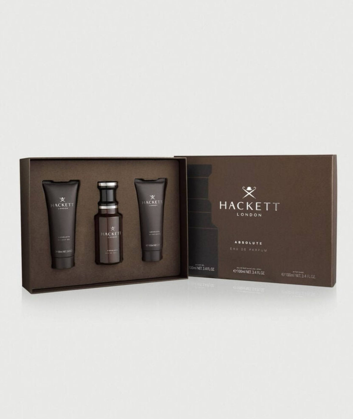 HACKETT Absolute Gift Set Eau de Parfum - - 100 ml + 100 ml +100 ml