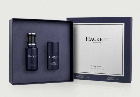HACKETT Essential Eau de Parfum Gift Set - - 100 ml + 75 ml