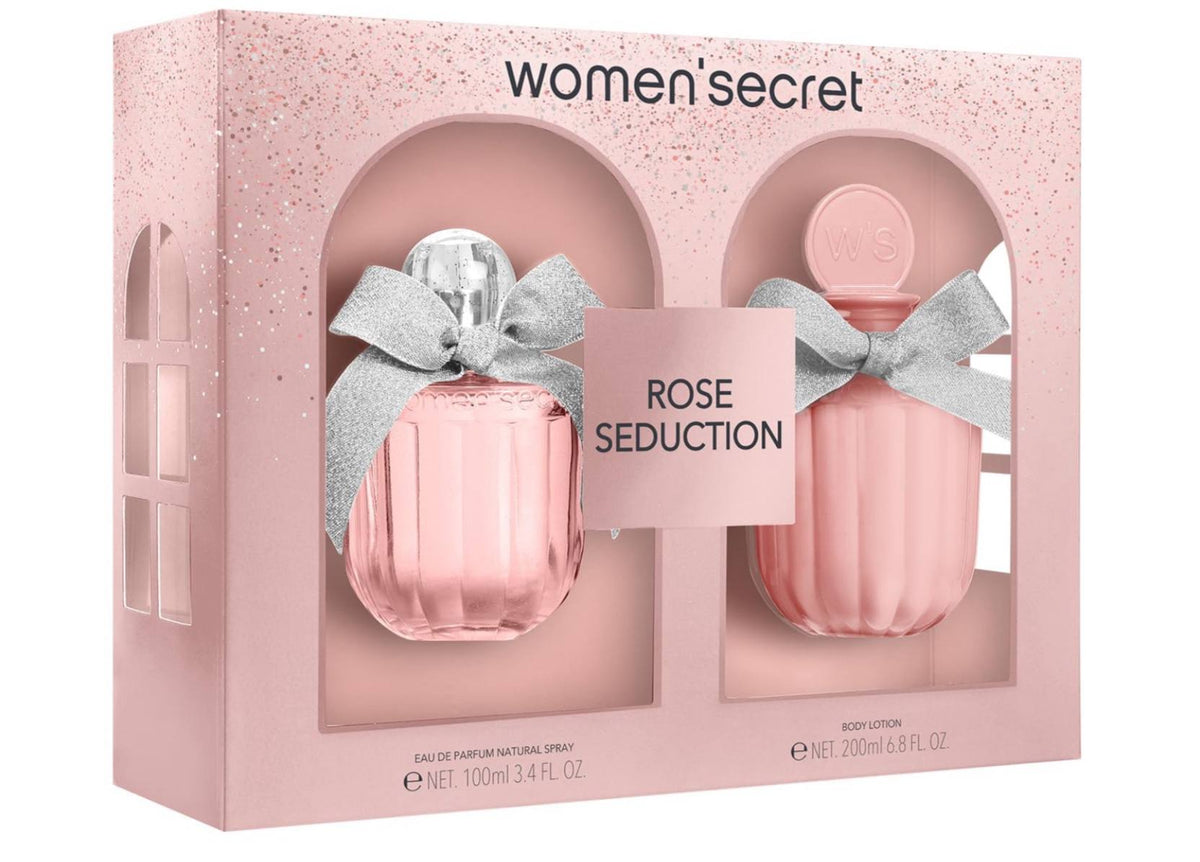 WOMEN'SECRET Rose Seduction Eau de Parfum 100ml + Body Lotion 200ml - -