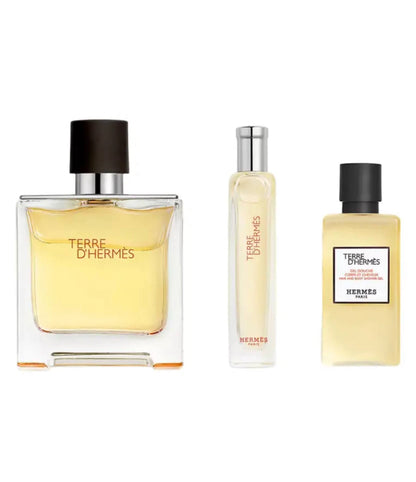 HERMÈS Terre d'Hermès Pure Perfume 3-Piece Gift Set - -