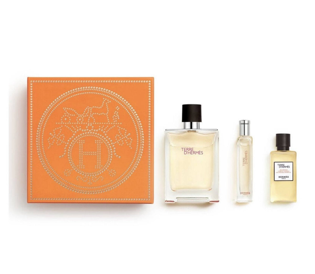 HERMÈS Terre d'Hermès Eau de Toilette Gift Set 100ml + 15ml + 40ml - - 100ml + 15ml + 40ml